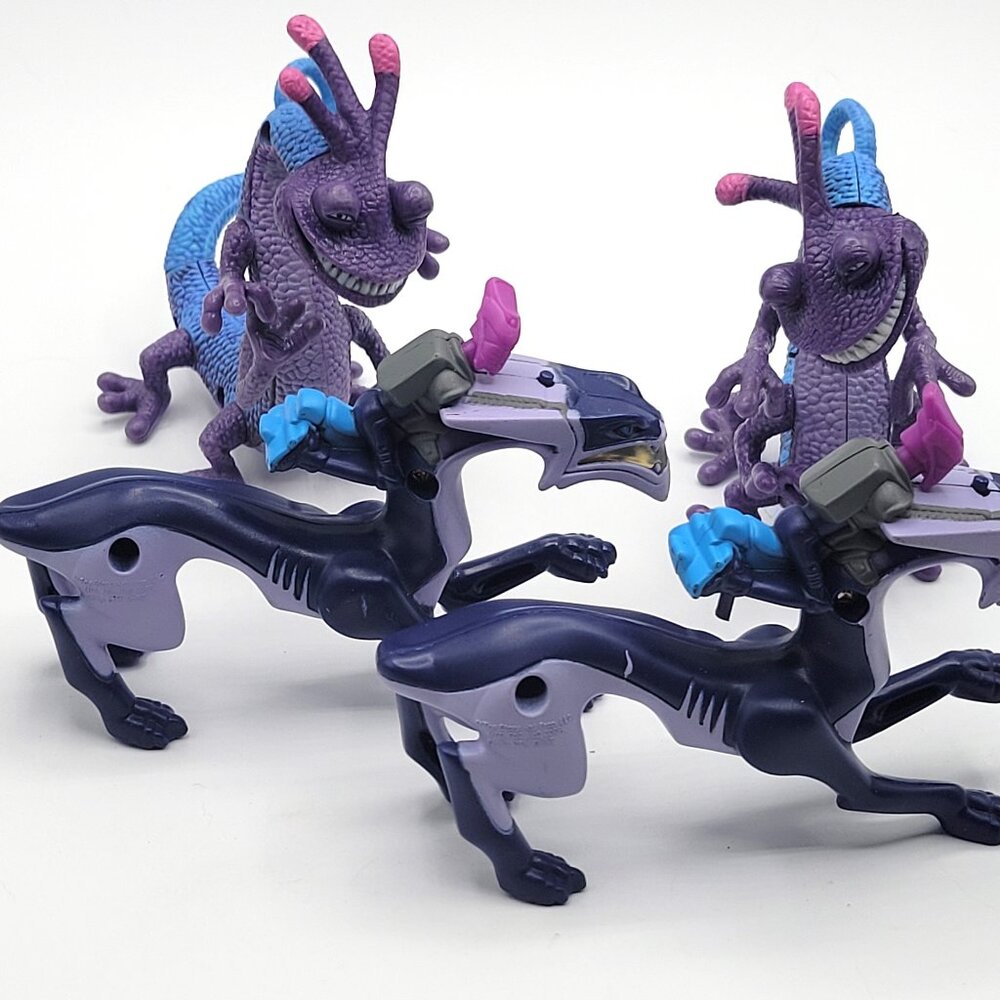 4  Lot of Action Figure Toys Happy Meals